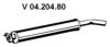 EBERSP?CHER 04.204.80 Front Silencer